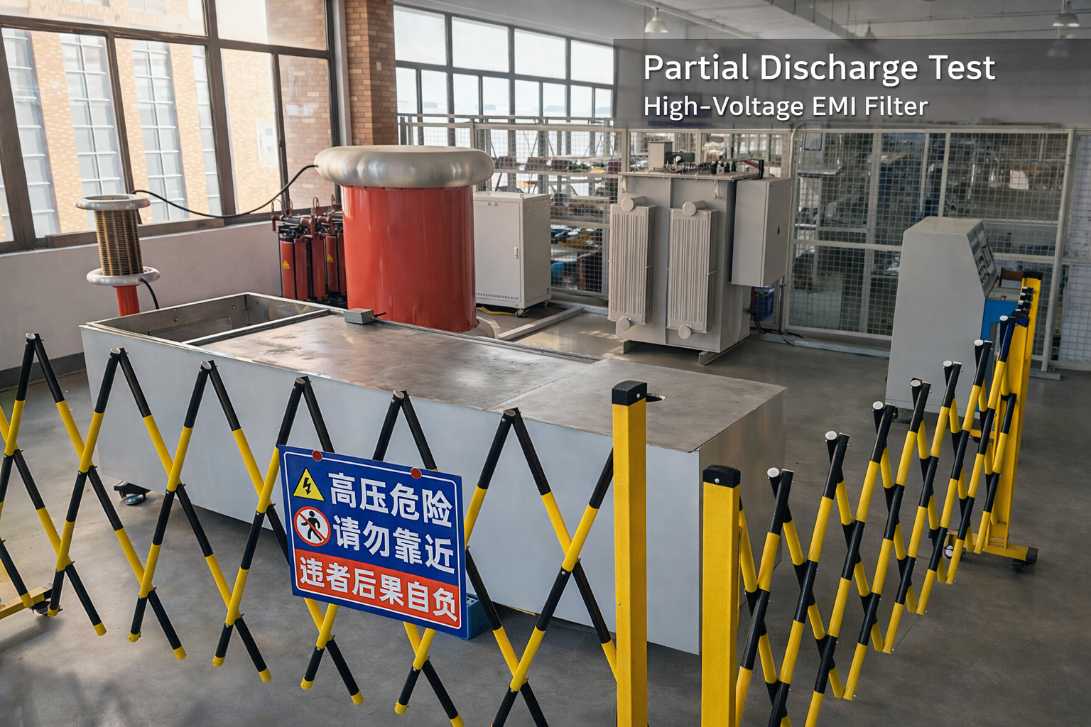 WEMC Completes Partial Discharge Testing on 35 kV High-Voltage EMI ...
